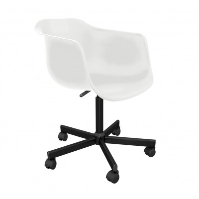 Кресло компьютерное Sheffilton SHT-ST31/S155 белый/черный